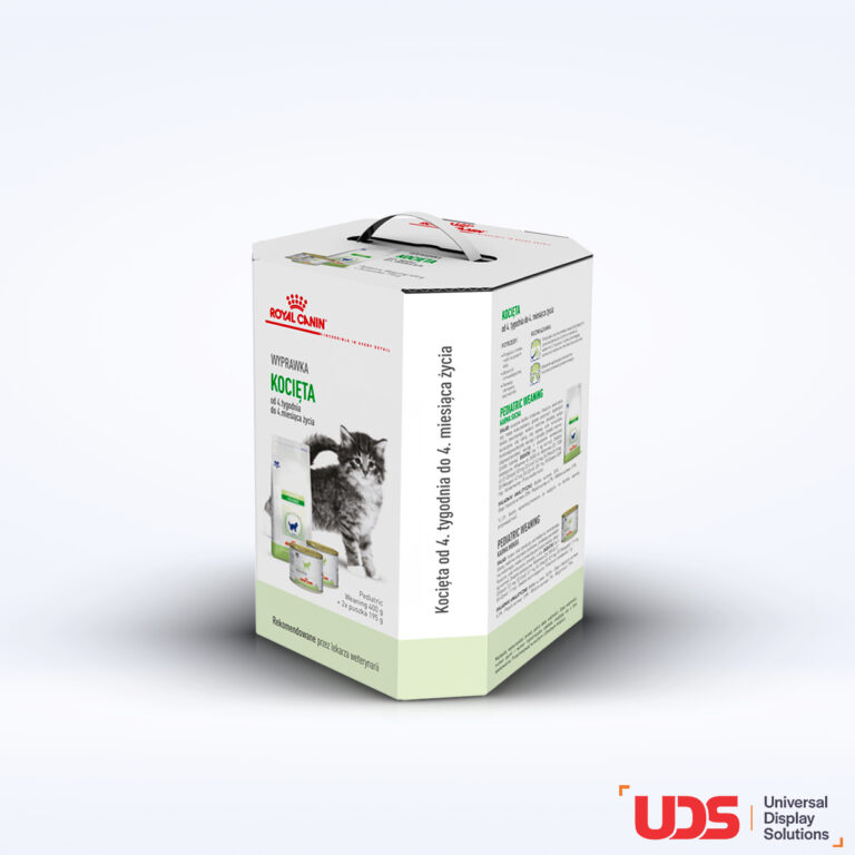 Emballage promotionnel personnalisé sur mesure Royal Canin - UDS